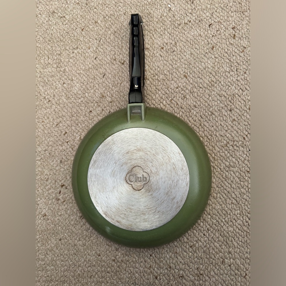 Vintage Club Frying Pan Avocado Green
